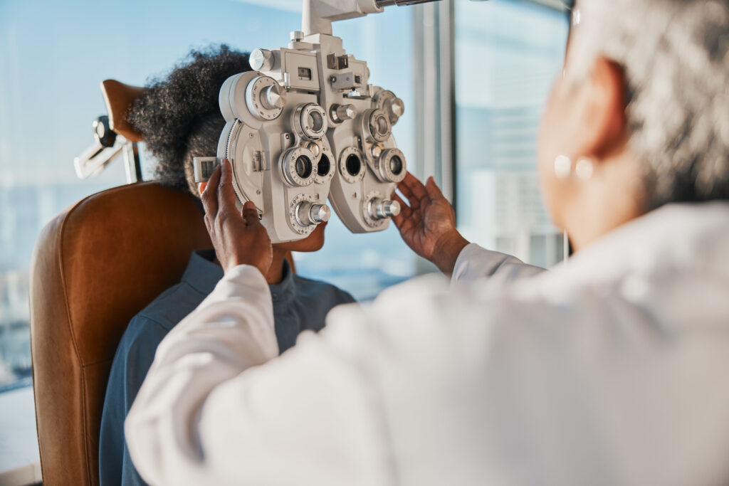 prueba optometrica